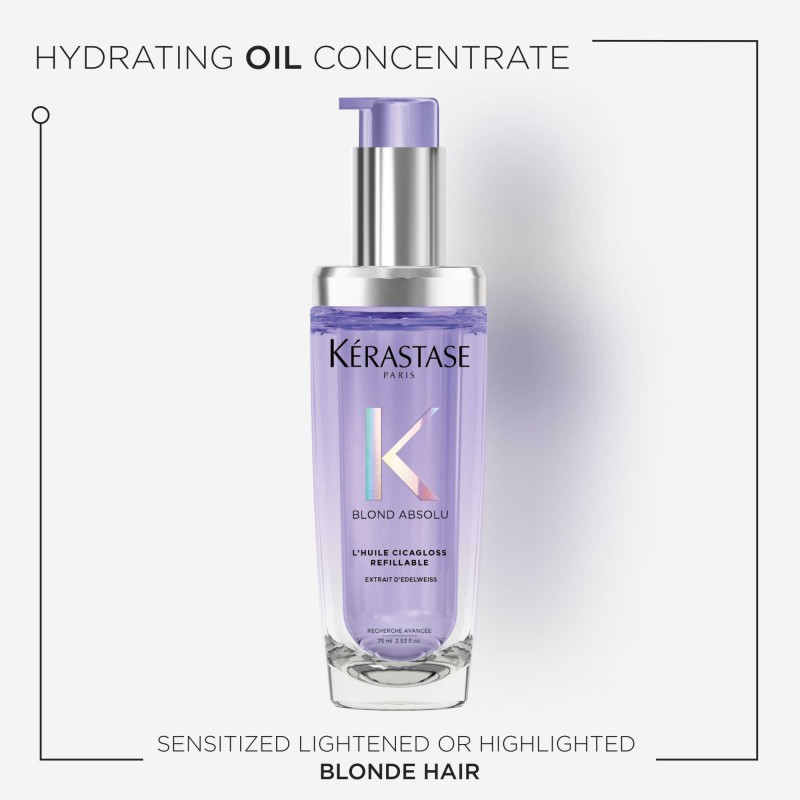 Kérastase Blond Absolu L´Huile Cicagloss Hair Oil Refillable 75ml