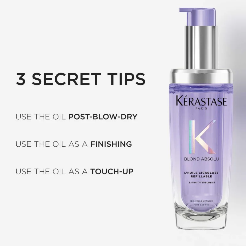 Kérastase Blond Absolu L´Huile Cicagloss Hair Oil Refillable 75ml