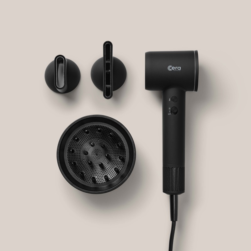 Cera PRO BLDC Hairdryer Black - Fön Svart