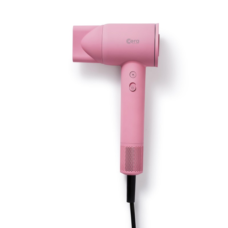 Cera PRO BLDC Hairdryer Black - Fön Pastellrosa