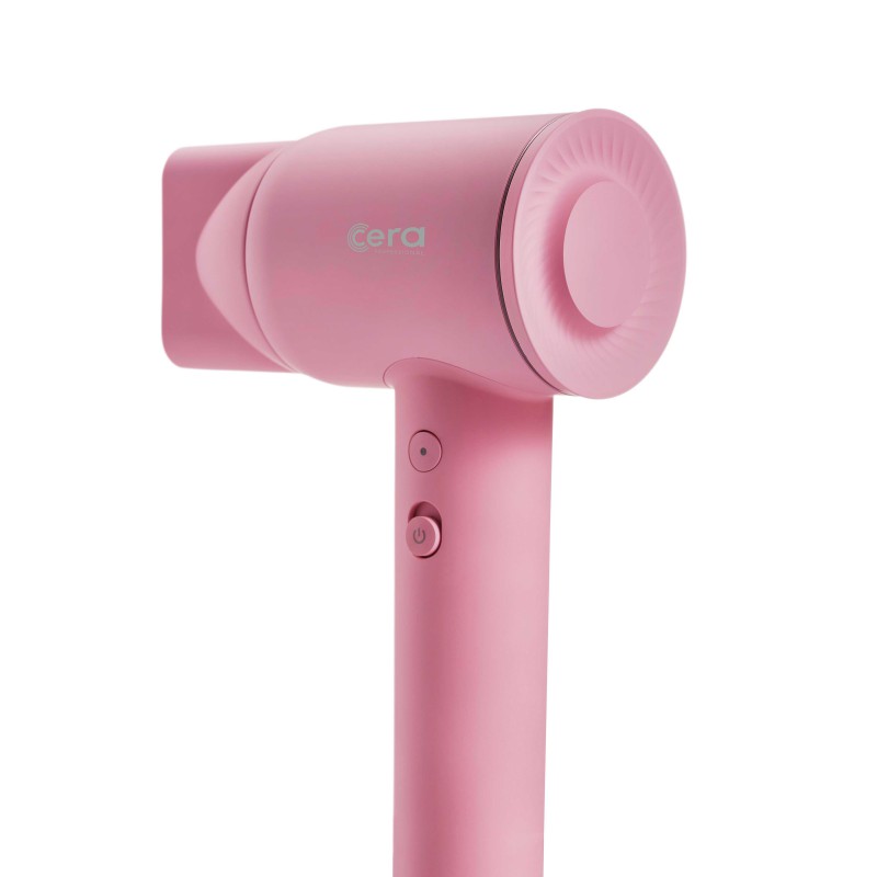 Cera PRO BLDC Hairdryer Black - Fön Pastellrosa