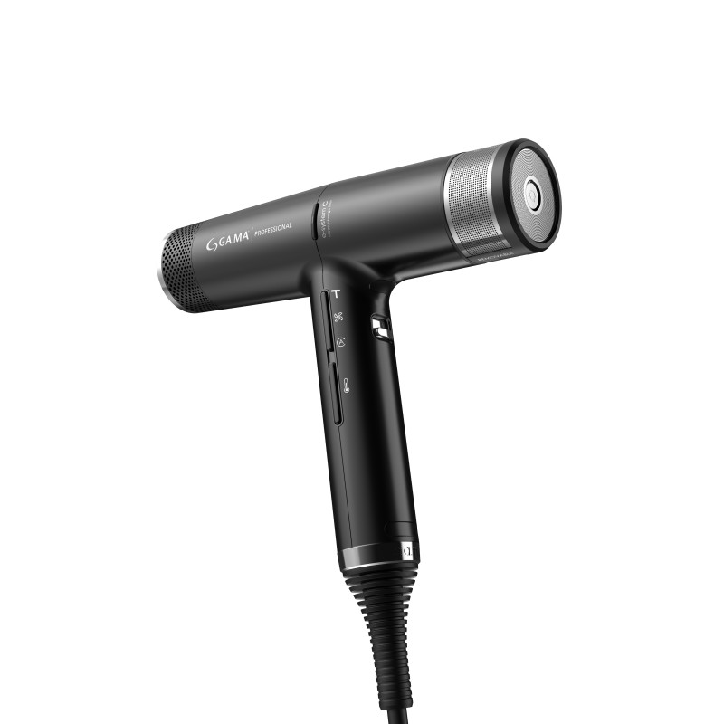 GA.MA IQ3 Black HairDryer - Svart Hårfön
