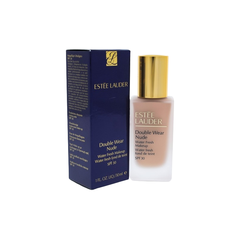 Estée Lauder Double Wear Nude Water Fresh Makeup SPF30 2C2 Pale Almond Estée Lauder Double Wear Nude Water Fresh Makeup SPF30 2C2 Pale Almond