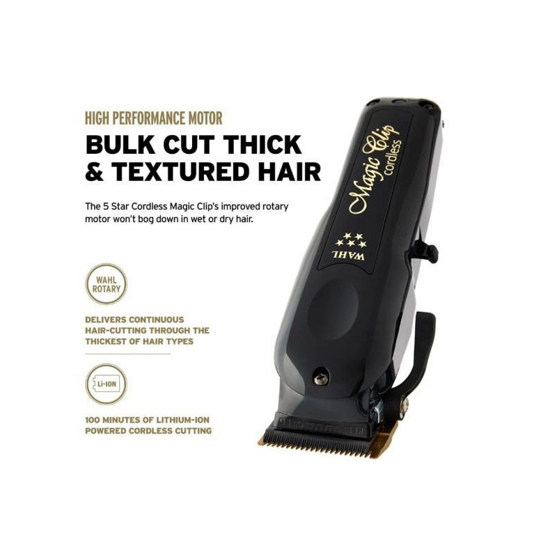 Wahl Professional Cordless Barber Combo™ Black