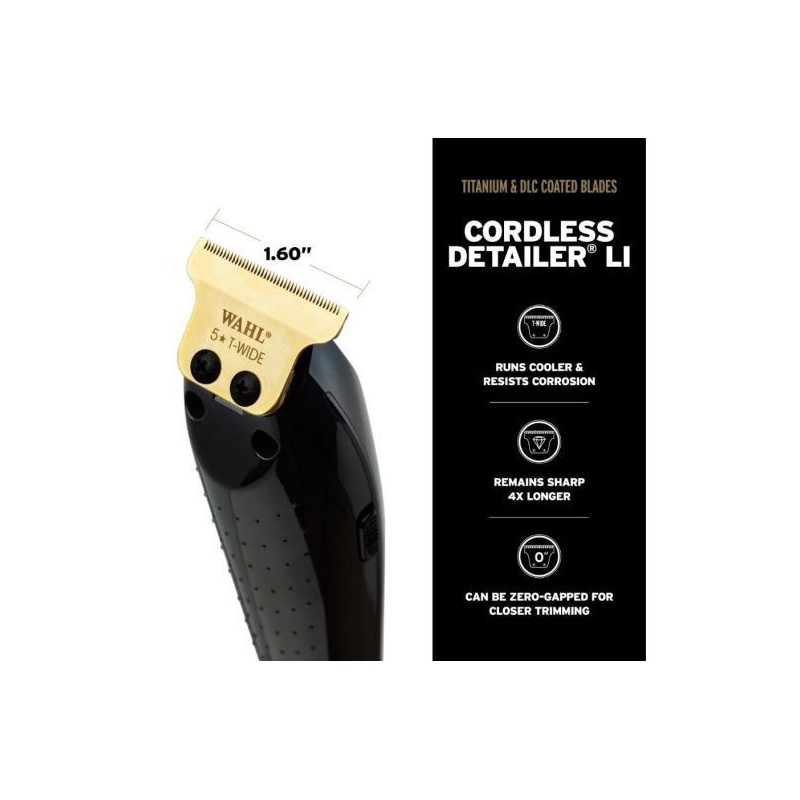 Wahl Professional Cordless Barber Combo™ Black