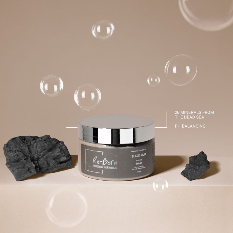 Reborn Black Mud Hair Mask 250ml
