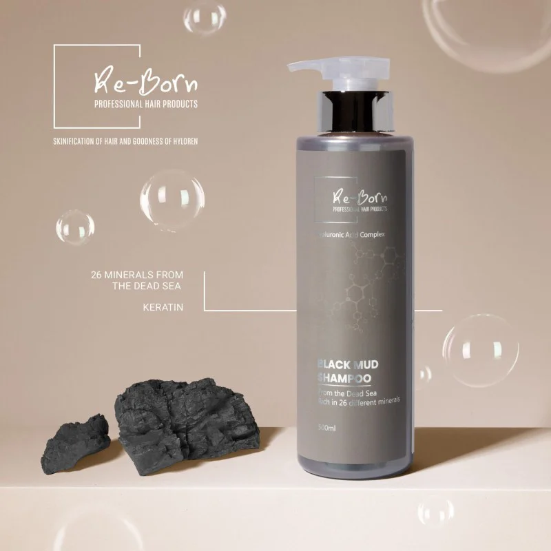 Reborn Black Mud Shampoo 500ml