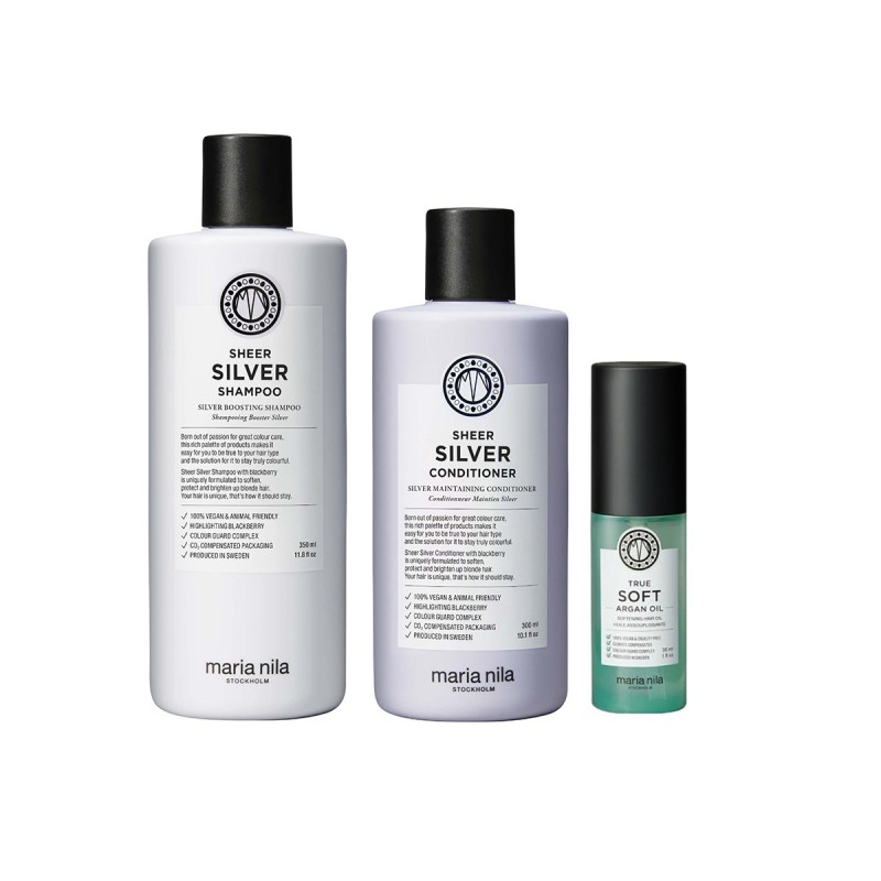 Maria Nila Duo Silver+ True Soft Argan 30ml