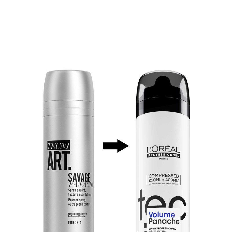 L'Oréal Professionnel Tecni Art. Pure Savage Panache Powder Spray 250 ml
