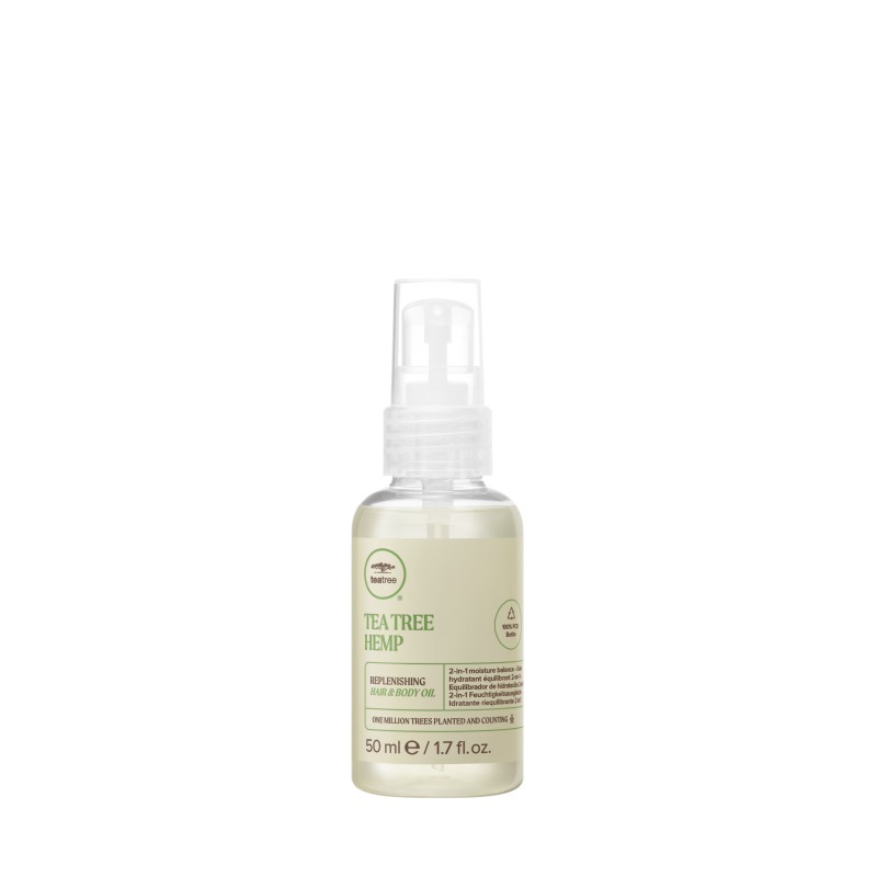 Paul Mitchell Tea Tree Hemp Replenishing Hair & Body Oil 50ml Paul Mitchell Tea Tree Hemp Replenishing Hair & Body Oil 50ml