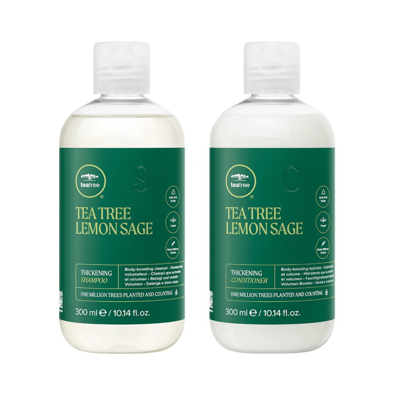 Paul Mitchell Tea Tree Lemon Sage Thickening DUO Kit 300ml