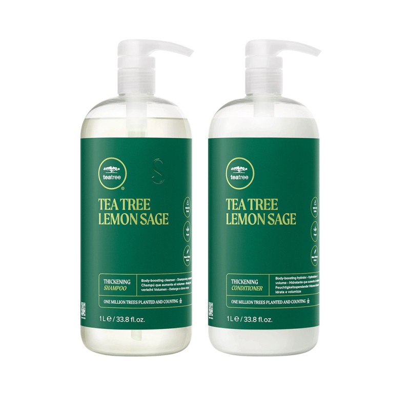 Paul Mitchell Tee Tree Lemon Sage Thickening Duo Kit 1000ml