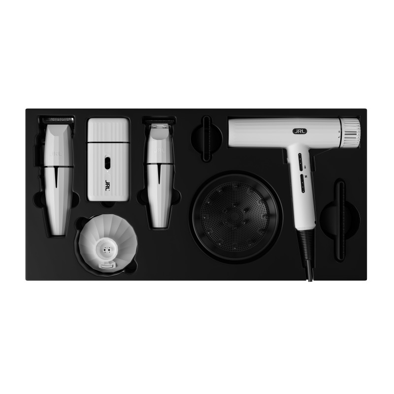 JRL Ghost Collection 3 - Clipper - Trimmer - Shaver & Forte Pro Dryer