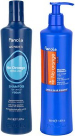 Fanola No Orange Shampoo 350ml + Mask 350ml