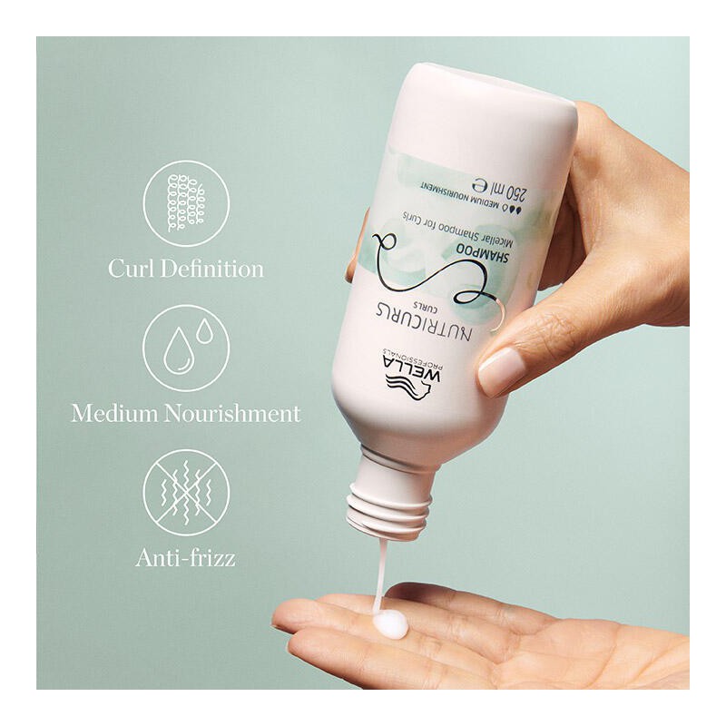 Wella Professionals Nutricurls Shampoo Curls 250ml