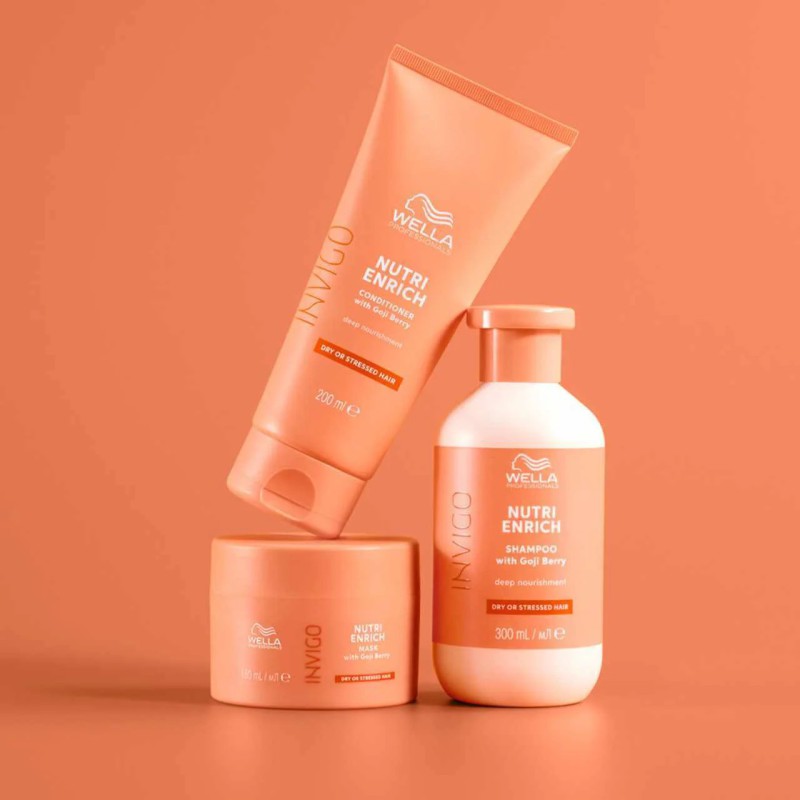 Wella Invigo Nutri-Enrich Shampoo 250ml + Conditioner 200ml + Mask 150ml