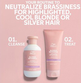 Wella Professionals Invigo Blonde Recharge Cool Blonde Shampoo 300 ml (2)