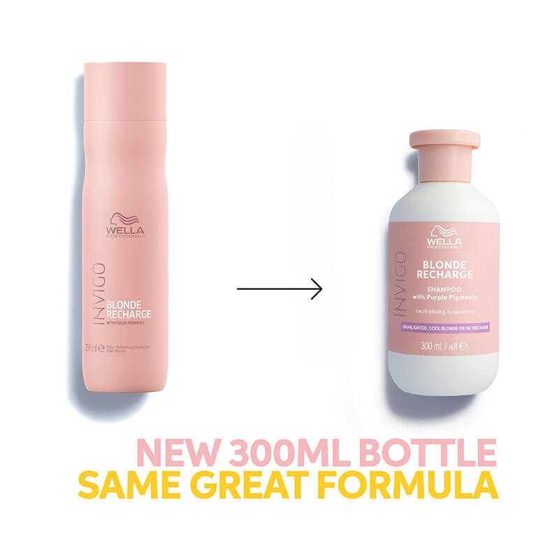 Wella Professionals Invigo Blonde Recharge Cool Blonde Shampoo 300 ml