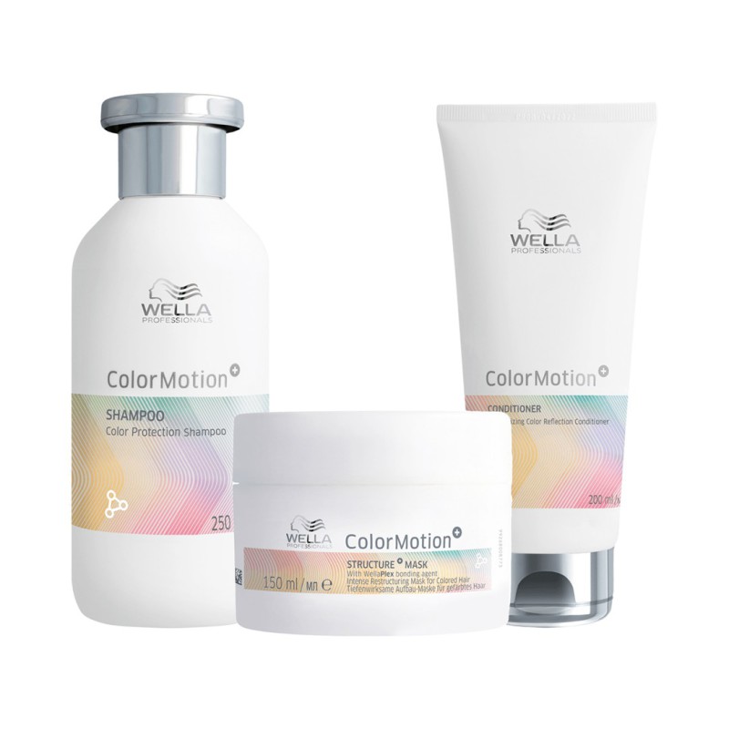 Wella Color Motion Shampoo 250ml + Conditioner 200m + Mask 150ml