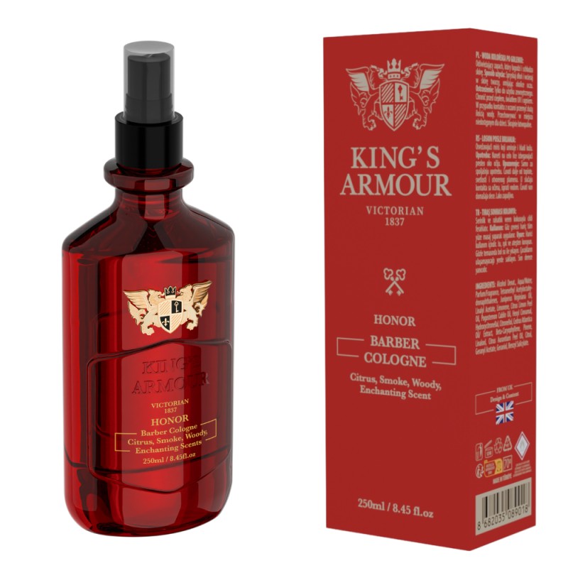 King's Armour After Shave Cologne - Honor 250ml