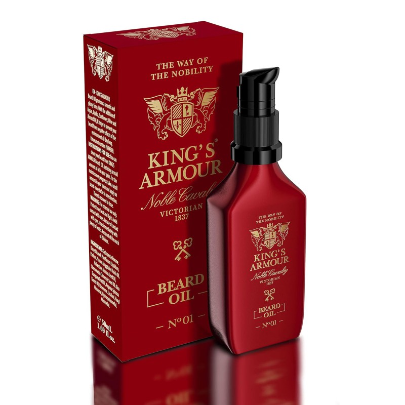 King's Armour Noble Cavalry Beard Oil 50ml