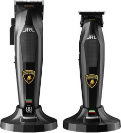 JRL Professional X Lamborghini Diamante Cordless Clipper and Trimmer Combo Black