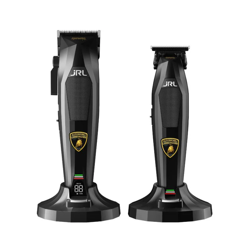 JRL Professional X Lamborghini Diamante Cordless Clipper and Trimmer Combo Black