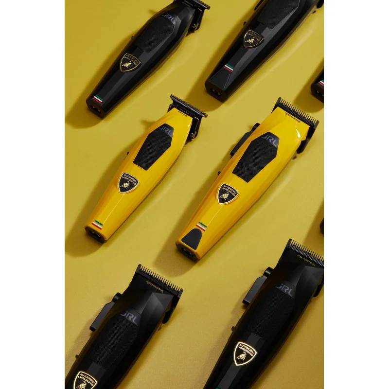 JRL Professional X Lamborghini Diamante Cordless Clipper and Trimmer Combo Yellow