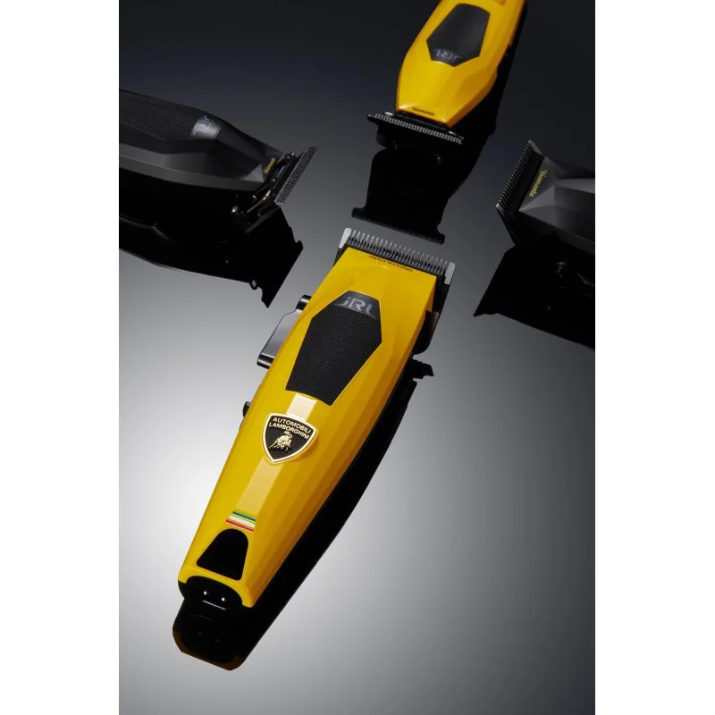JRL Professional X Lamborghini Diamante Cordless Clipper and Trimmer Combo Yellow