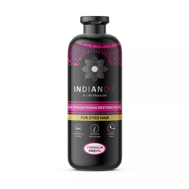 Indianoil Hair Straightening Restorative Pro for Dyed Hair 1000ml
