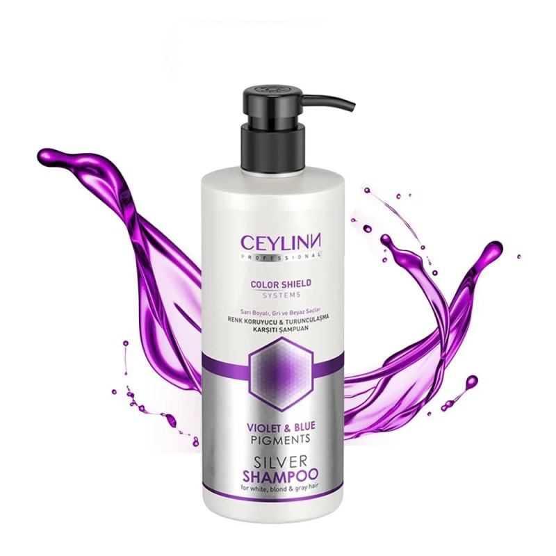 Ceylinn Professional Violet & Blue Silver Blue 500ml Ceylinn Professional Violet & Blue Silver Blue 500ml
