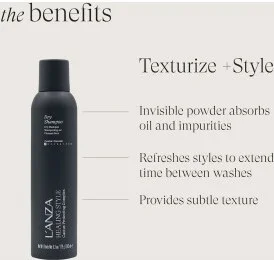 Lanza Healing Style Dry Shampoo 242ml - Torrschampo (2)