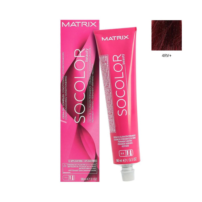 Matrix SoColor.Beauty 4RV+ - Hårfärg