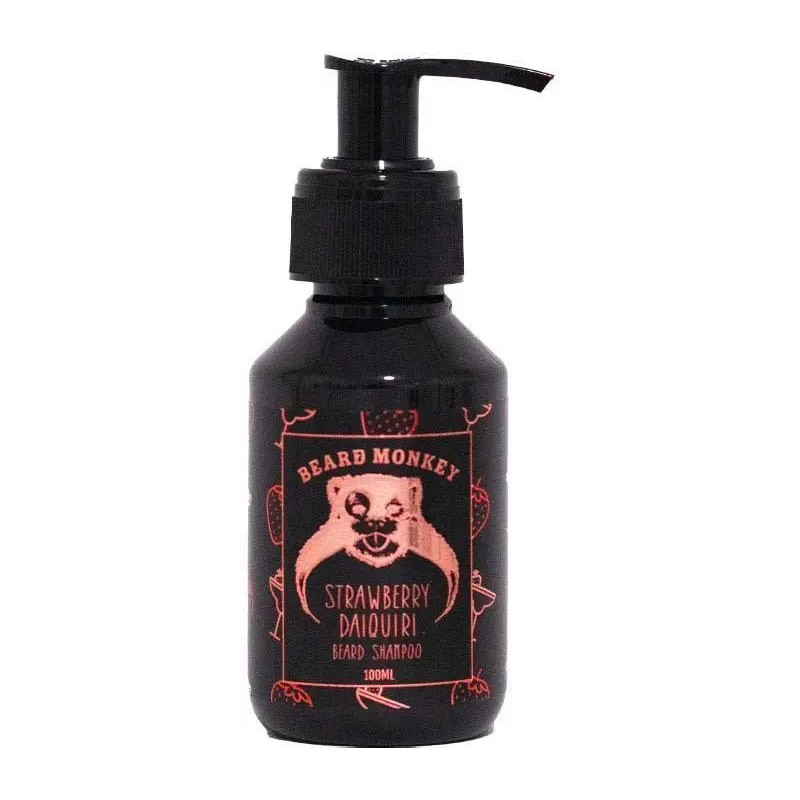 Beard Monkey Strawberry Daiquiri Beard Shampoo 100ml Beard Monkey Strawberry Daiquiri Beard Shampoo 100ml