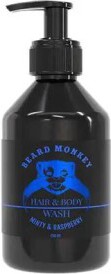 Beard Monkey Hair & Body Mint & Raspberry 250ml