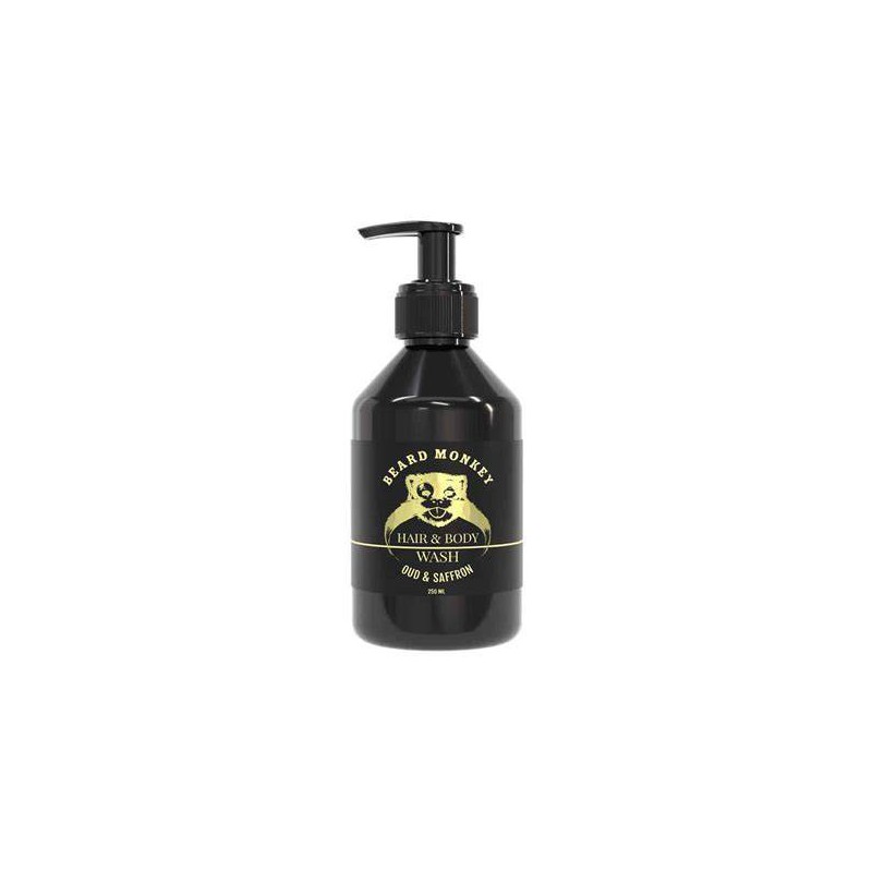 Beard Monkey Hair & Body Oud & Saffron 250ml