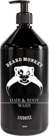 Beard Monkey Hair & Body Licorice 1000ml