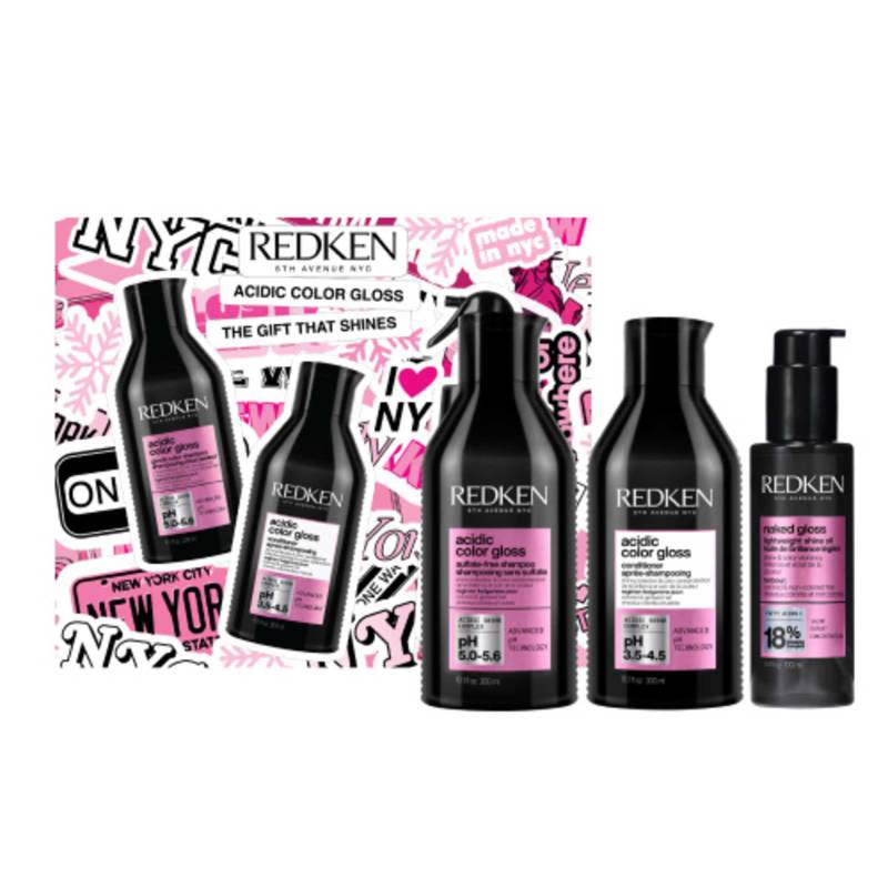 Redken Acidic Color Gloss Holiday Gift Set Redken Acidic Color Gloss Holiday Gift Set