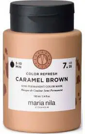 Maria Nila Colour Refresh Caramel Brown 7.35 100ml