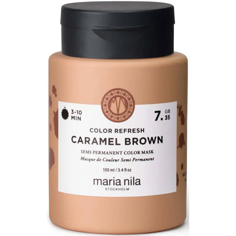 Maria Nila Colour Refresh Caramel Brown 7.35 100ml