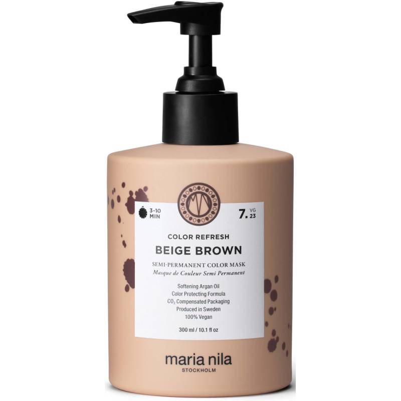 Maria Nila Colour Refresh Beige Brown 7.23 300ml