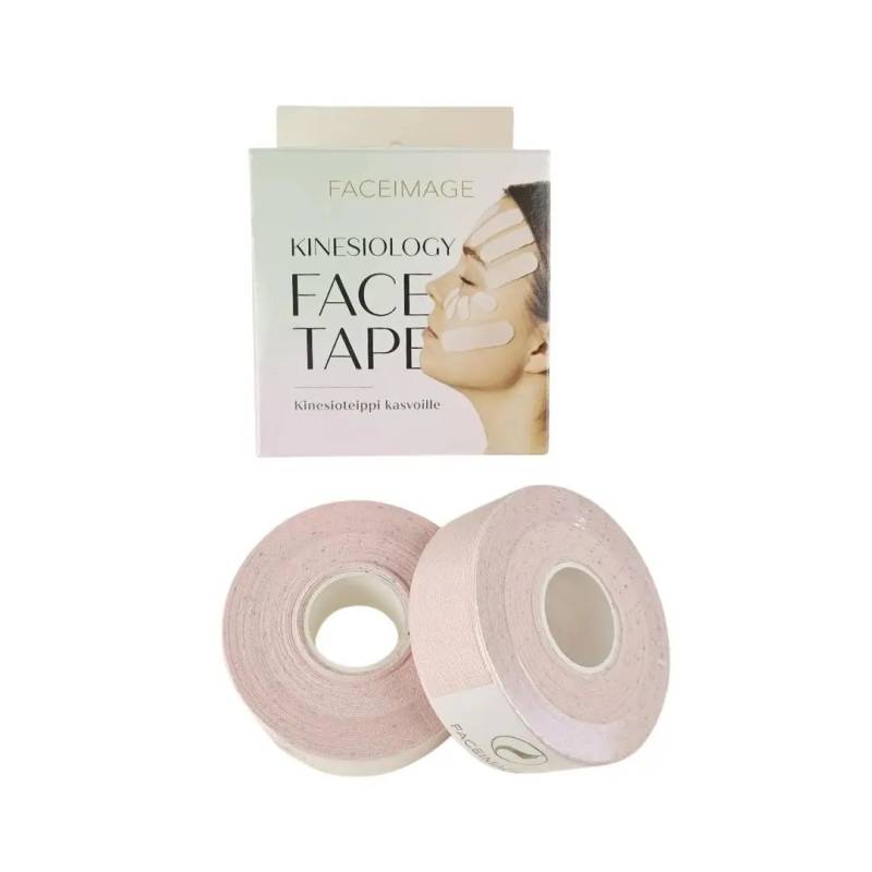 Faceimage Kinesiology Face Tape Regular Skin 25mm Faceimage Kinesiology Face Tape Regular Skin 25mm