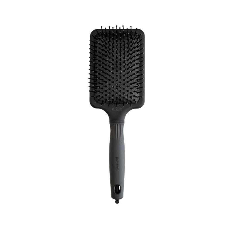 Olivia Garden Expert Care Rectangular Nylon Bristles Black Label L