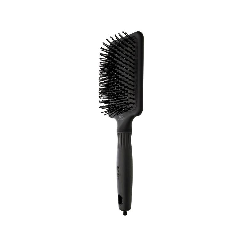 Olivia Garden Expert Care Rectangular Nylon Bristles Black Label L