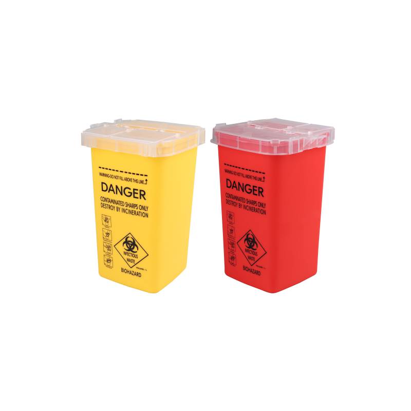 JRL Waste Blade Container, Red