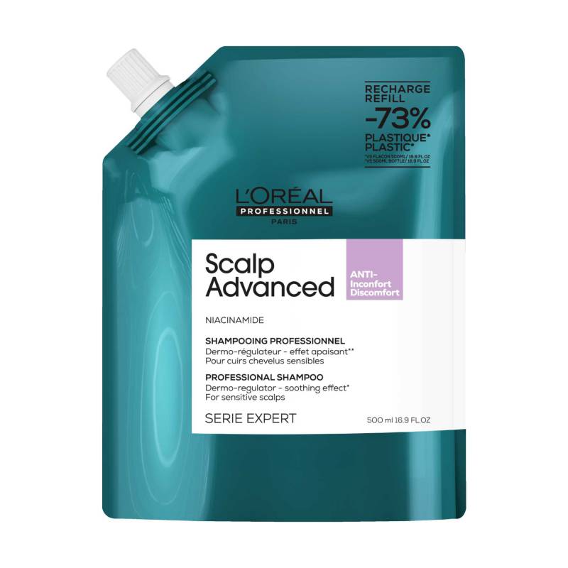 L'Oréal Professionnel Scalp Advanced Anti-Discomfort Shampoo Refill 500ml