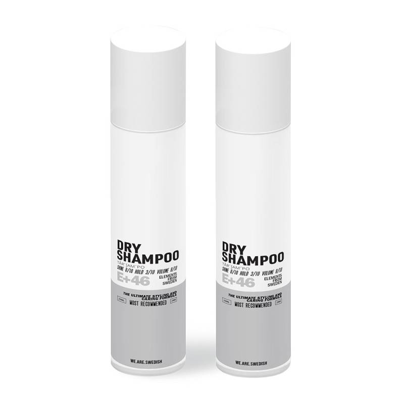 E+46 Opigmenterat Torr Schampoo 250ml x2