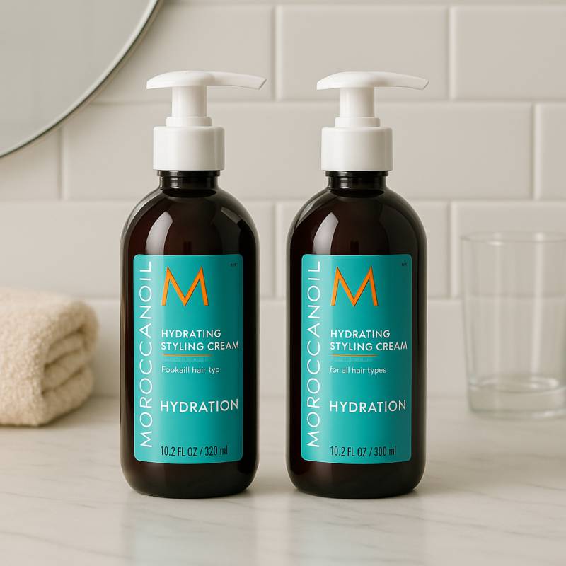 Moroccanoil Hydrating Styling Cream Duo – Fuktgivande Stylingkräm 2 × 300 ml