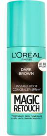 L'Oréal Paris Magic Retouch Dark Brown 75 ml - Täcker Utväxt & Grått Hår Till Nästa Schamponering