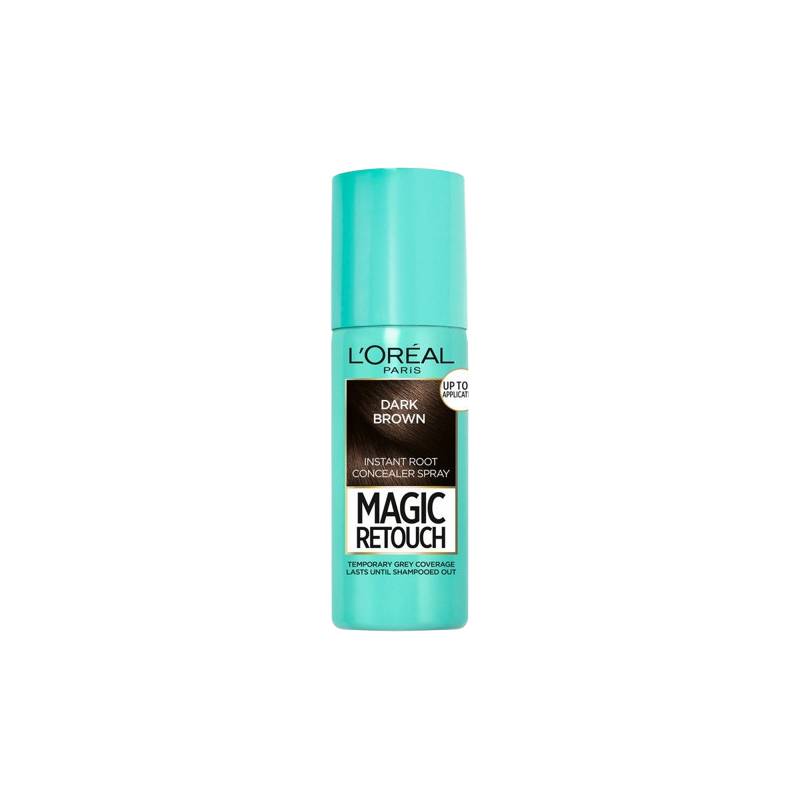 L'Oréal Paris Magic Retouch Dark Brown 75 ml - Täcker Utväxt & Grått Hår Till Nästa Schamponering L'Oréal Paris Magic Retouch Dark Brown 75 ml - Täcker Utväxt & Grått Hår Till Nästa Schamponering